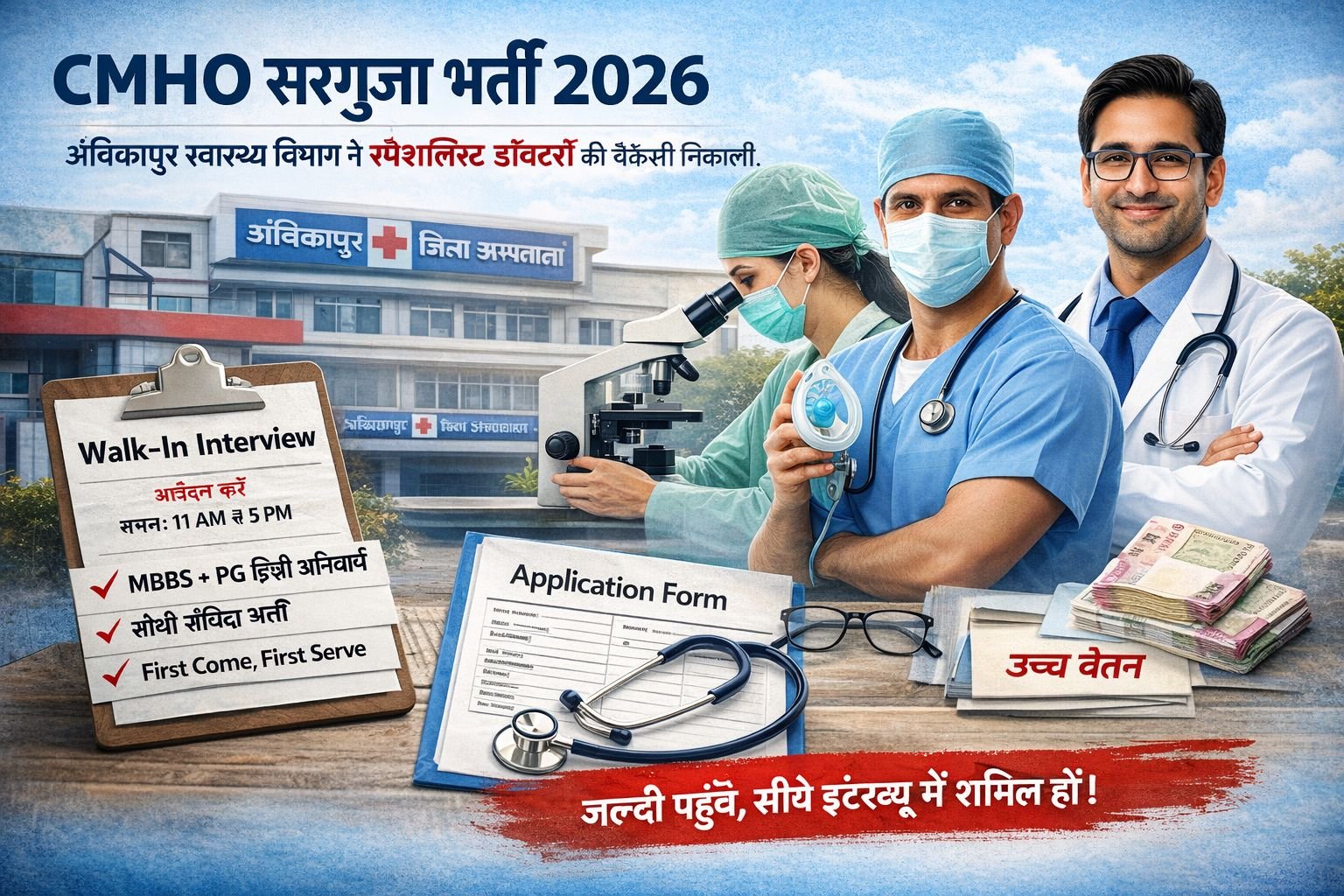 CMHO Surguja Recruitment 2026