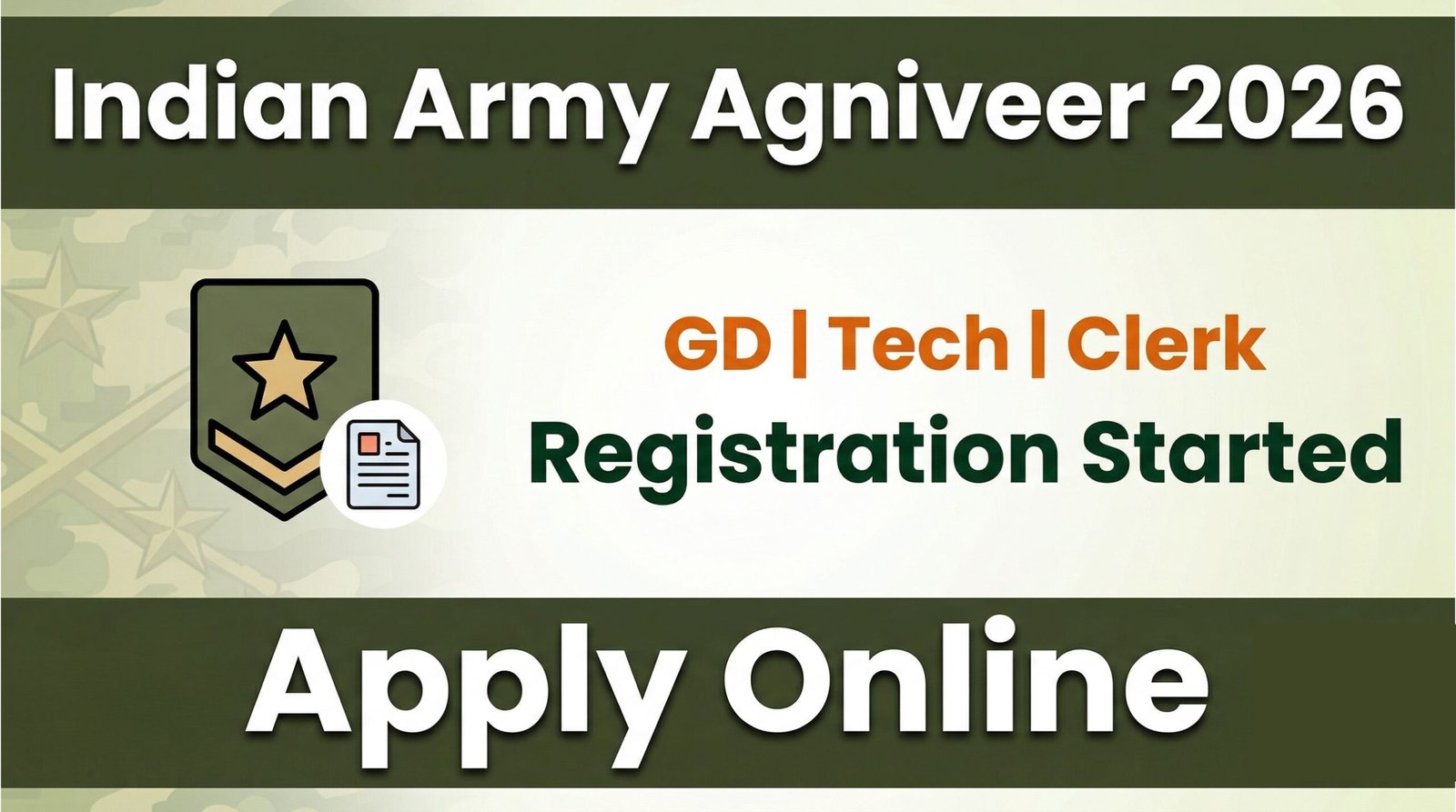 Indian Army Agniveer Recruitment 2026