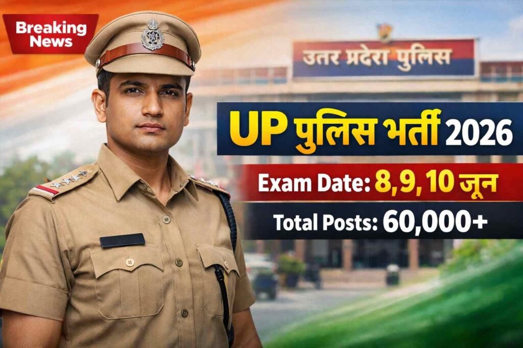 UP Police Constable Exam Date 2026 Out