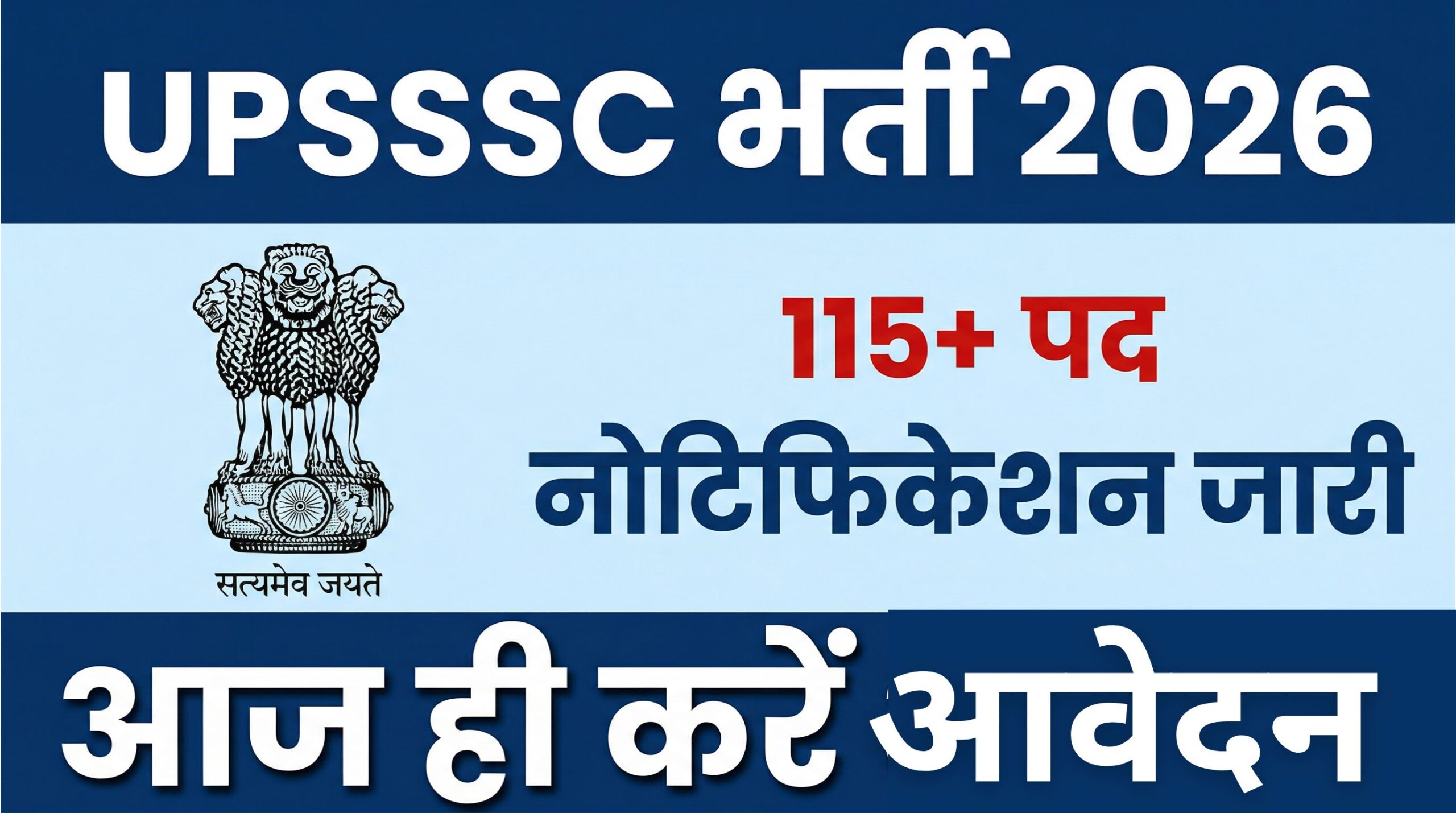 UPSSSC Recruitment 2026