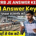 RRB JE Answer Key 2026