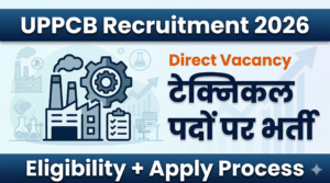 UPSSSC UPPCB Recruitment 2026